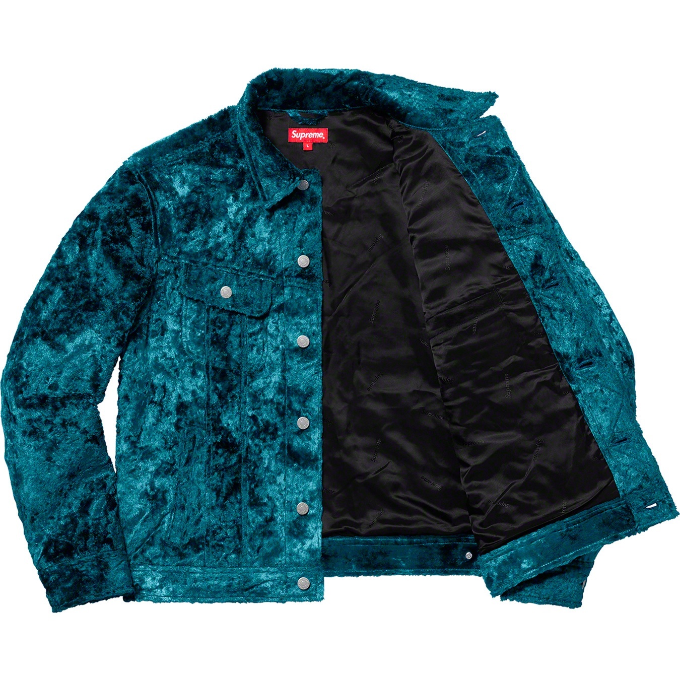 Fuzzy Pile Trucker Jacket view 5